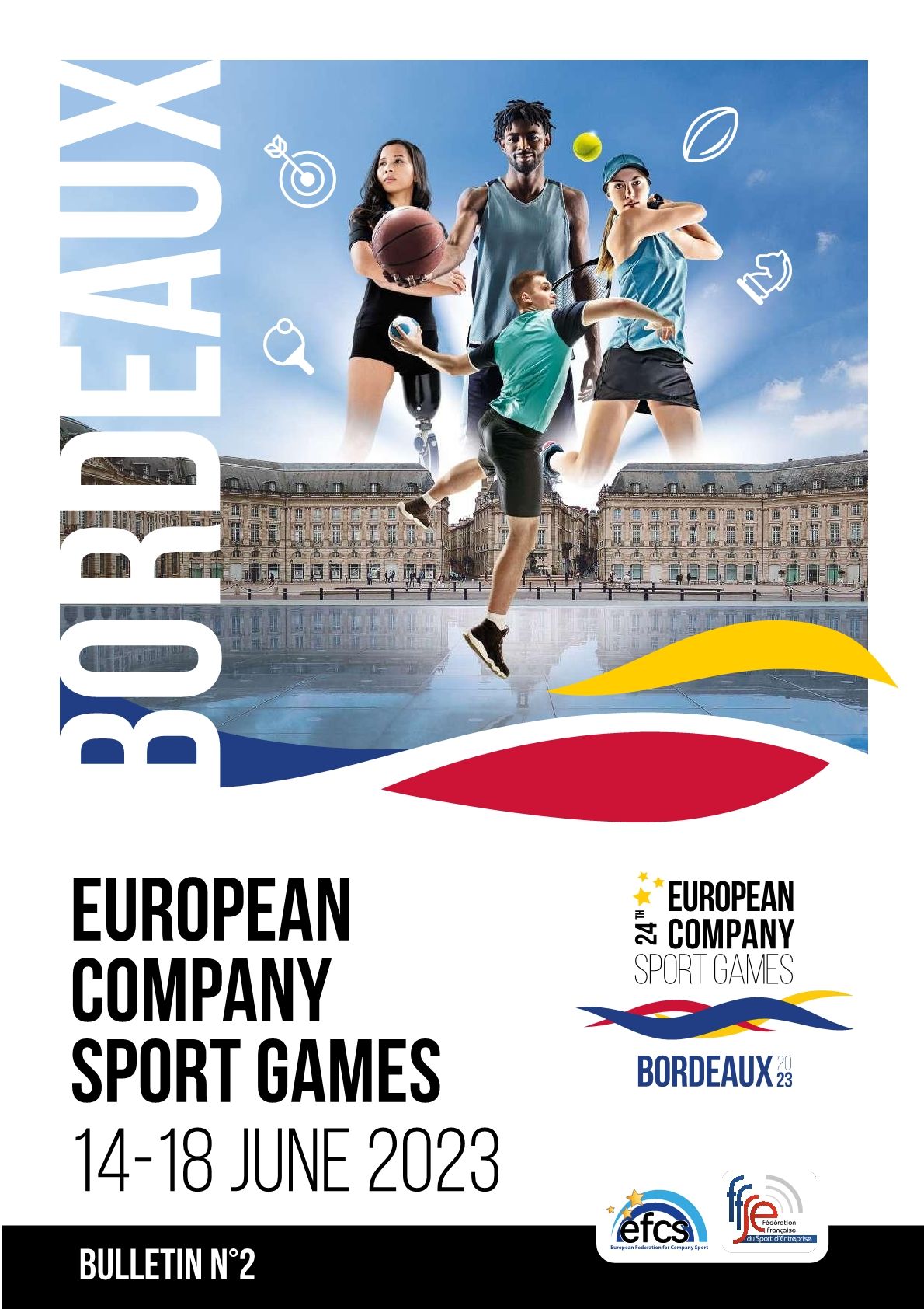 Bordeaux (Francia) 24° European Company Sport Games 2023 CSAIn CSAIn